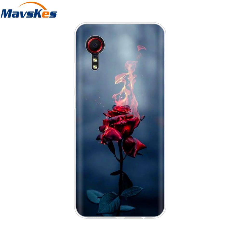 Per Custodia Samsung Xcover 5 2021 Carina Trasparente Bumper per Ragazze Copertura Morbida in Silicone per Samsung Galaxy Xcover 5 Funda xcover5