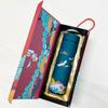 16Oz InsulatedCoffee Tea Travel Thermos Flask Leakproof BPA1 Free with Removable Filter and Thermometer Elegant Asian Art Design