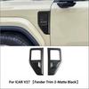 For Door Bowl Handle Protector Trim, Rearview Mirror Cover, Fuel Tank Cap Sticker Fit For Chery iCAR V27