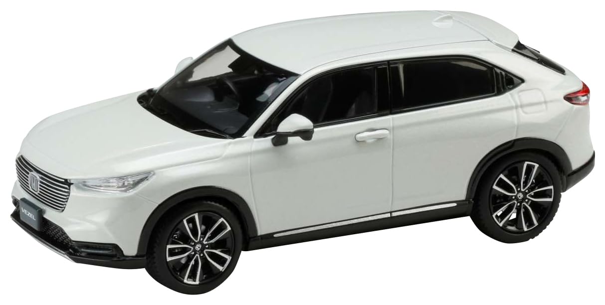 

HJ43 Honda VEZEL Z Premium Sunlight White Pearl Готовый продукт 1/43 eHEV