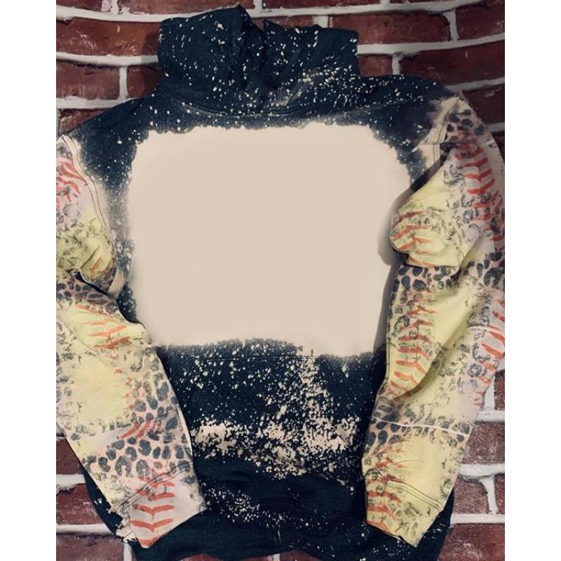 Jaro Podzim Barevně blokovaná Tištěná 3D Módní Ležérní Mikina s kapucí Mikiny a Mikiny (Ženy)