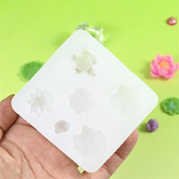 Sturdy Lotuses Silicone Molds Chocolate and Fondant Molds for Handmade Candy and Treat Perfect for Cake Decorating