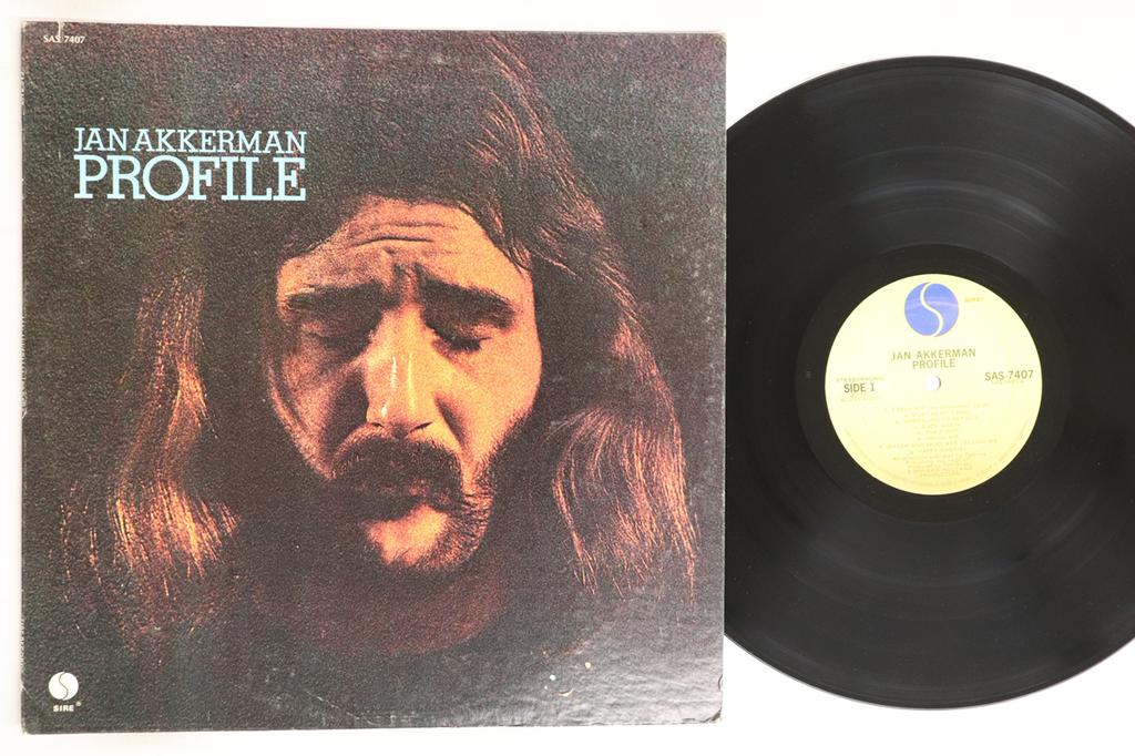 LP Record JAN AKKERMAN - Profile SAS7407 SIRE 1972 US Rock Used