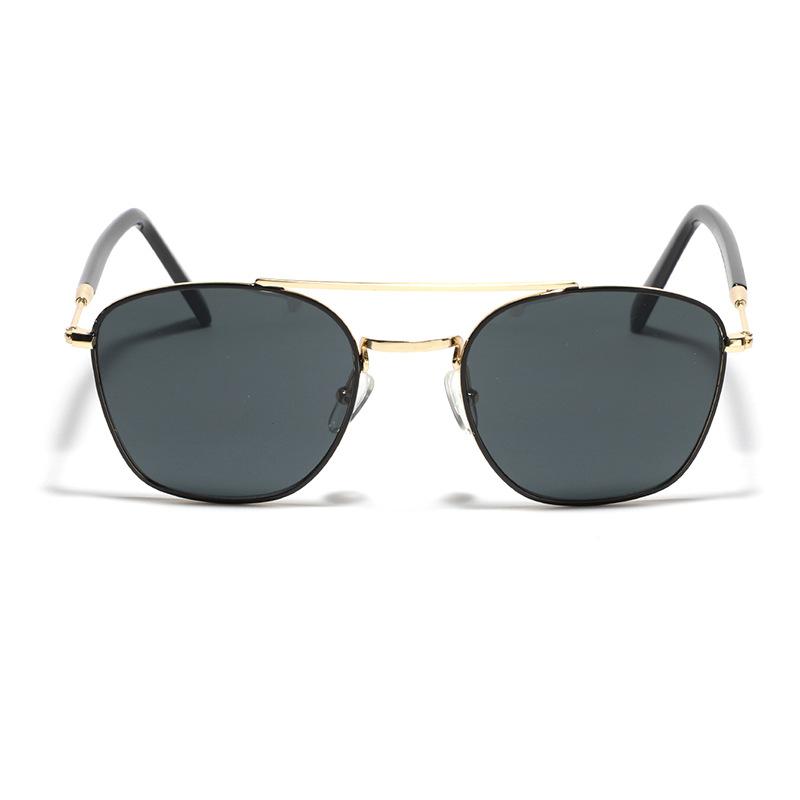 

Квадратные очки, полуметаллическая квадратная оправа, двухлучевые светоотражающие солнцезащитные очки, женские, уличные, цветные, розовые, мужские солнцезащитные очки