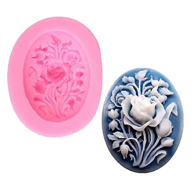 Rose Flower Silicone Fondant Mold Cake Decor Chocolate Sugarcraft Baking Mould