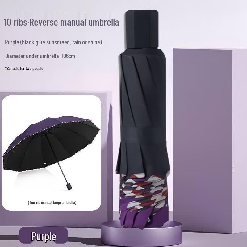 Zhuochuang Jingpin UV Protection Dual-Use Foldable Umbrella
