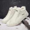 Fashion Men's Casual Boots Low Tops Trendy All-match Shoe for Men Light Soft and Comfortable Personality Velvet and Thickening Shoes