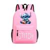 School Bag Cartoon Backpack Star Lightning School Bag Student Polyester Casual Printed Backpack Travel Bag