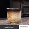 Hearthside Ceramic Japanese Tea Tasting Cup - Retro Coarse Pottery Gongfu Style
