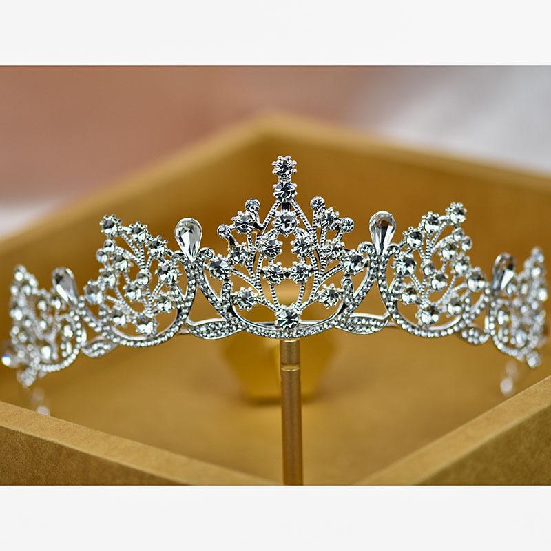 

Свадебная корона тиара цветной бриллиант церемония совершеннолетия принцесса подарок для лучшей подруги день рождения стразы корона