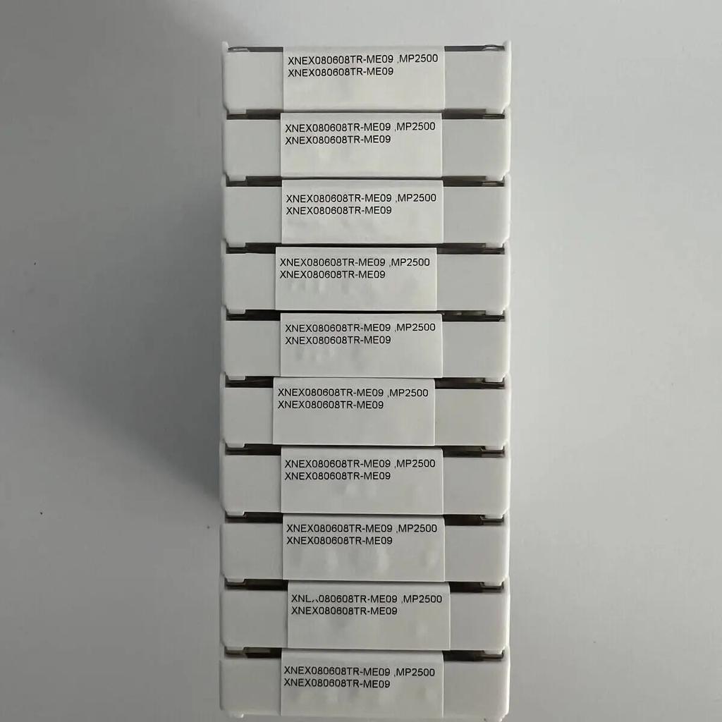 XNEX080608TR-ME09, MP2500 / Industrial indexable Carbide Inserts 10 Pcs