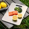 3pcs Premium Stainless Steel Double Sided Cutting Board Set Dual Use for Vegetables Meat Durable Food Grade with Easy Grip