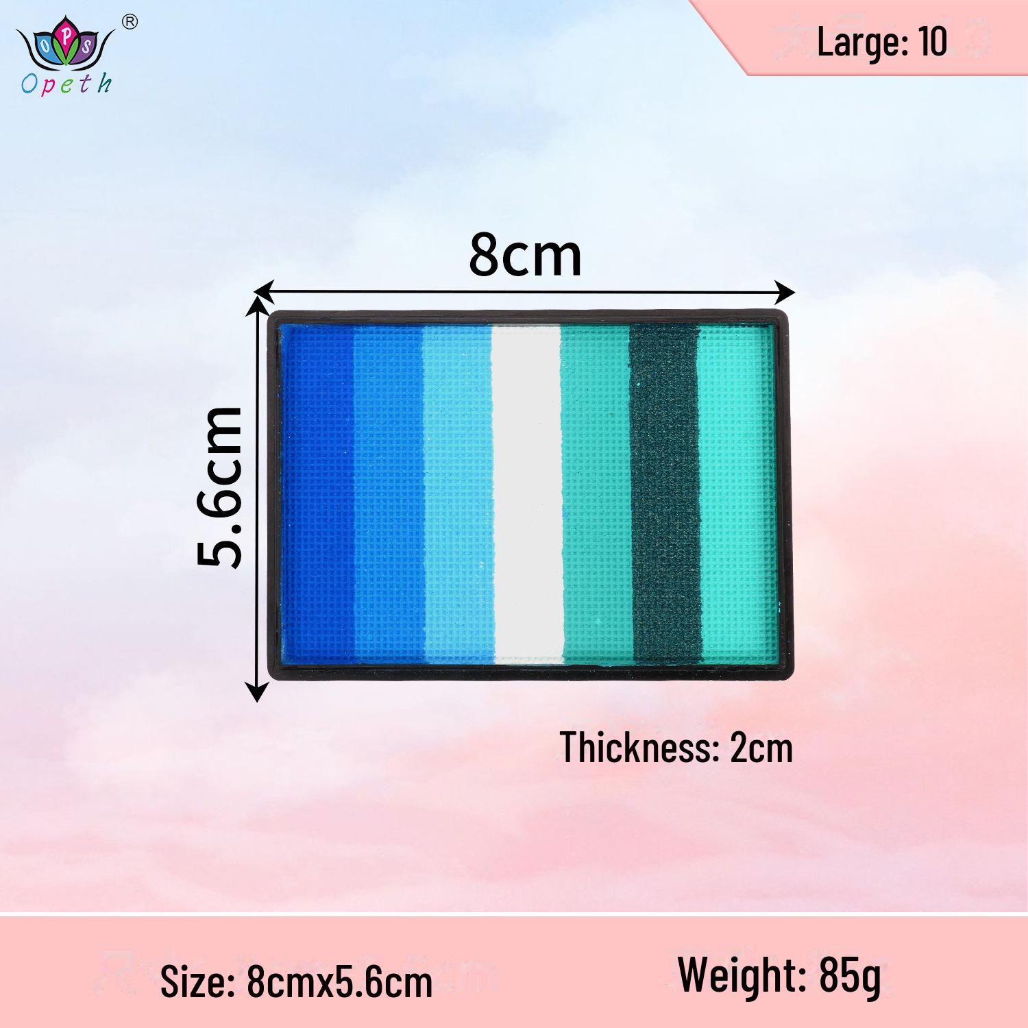 

Водорастворимая радужная краска для лица для детей Water-soluble face paint