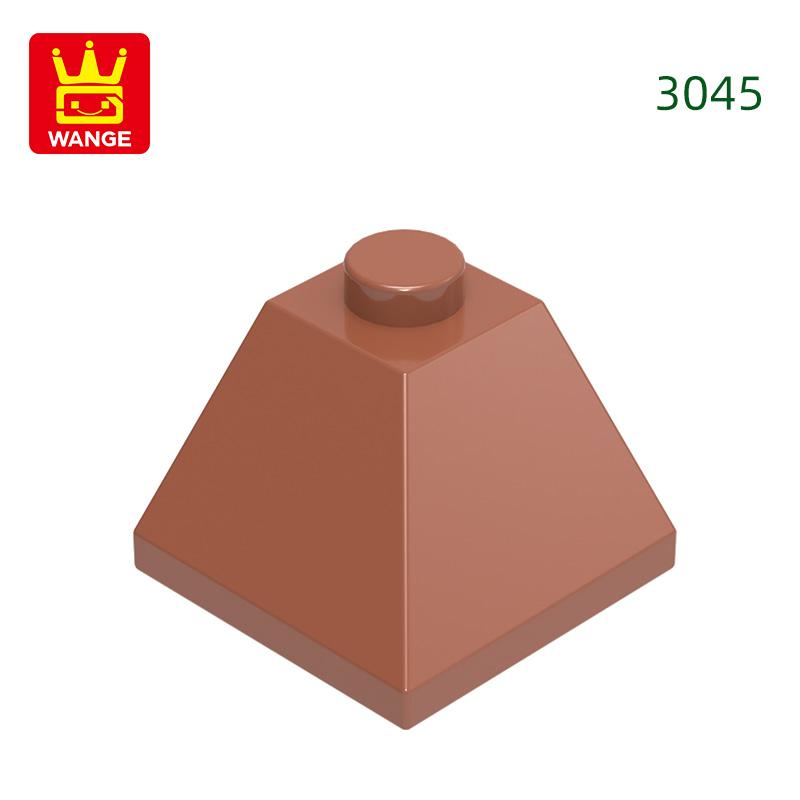 Ungiftig 80 Stück/Los 3045 Schrägstein Baustein Moc Haus Zubehör Kompatibel mit Brick DIY Kinderspielzeug Montage Geschenkbox