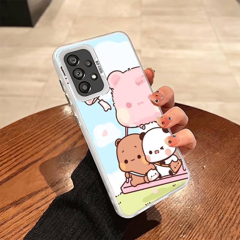 Bubu Dudu Cartoon Cute Shockproof Phone Case for Samsung A17 A16 A15 A14 A37 A57 A36 A56 A26 A35 A55 A25 A34 A54 A24 A13 A23 A33