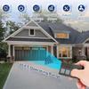 2 Pack Garage Door Remote Control Garage Door Opener Plastic Remote Suitable for Various Models with Secure Coding
