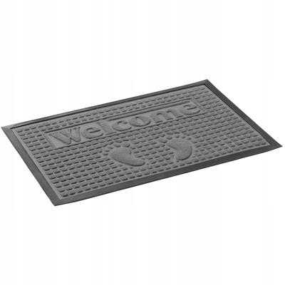 KADAX Gummifußmatte Eingangsbereich für Schuhe 60x40 cm