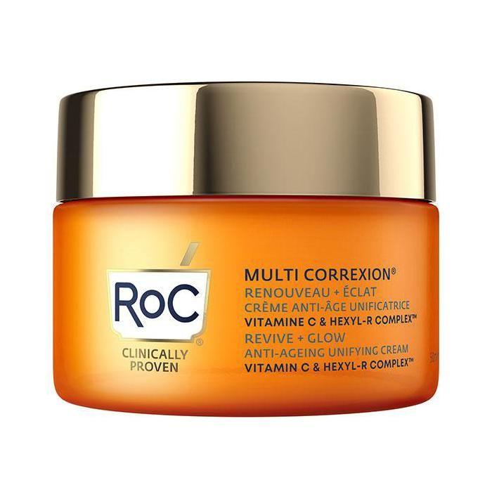 RoC Multi Correxion Renouveau + Eclat Crème Anti-Âge Unificatrice - 50ml