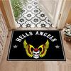 Hells Angels Motorcycle-Themed Rug, Suitable for Living Room, Bedroom, Game Room, Computer Room and Home Décor.