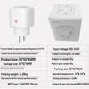 Smart WiFi Socket with Power Metering, 16A European Standard