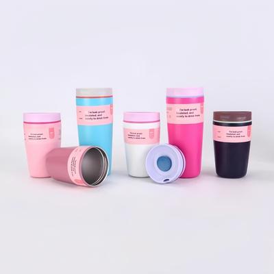 Caneca Térmica de Aço Inoxidável de Grande Capacidade 12oz/20oz para Carro Garrafa Térmica de Viagem Caneca de Café Garrafa Térmica Copos Isolados