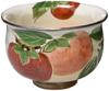 Aito Kyoto-yaki, Kiyomizu-yaki, Shunzan-kiln Tea Bowl (presented In a Gift Box) Flower Journey (Persimmon) QSY582-10