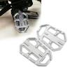Fits for BMW R1200GS 2013-2017 1 Pair CNC Foot Peg Extender Pedal Rest Titanium &Black Motorcycle Parts G310GS S1000XR