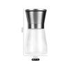 304 Stainless Steel Coffee Bean Powder Grinding Bottle, Household Manual Seasoning Pepper, Kitchen Freshly Ground