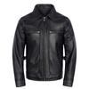 Men Leather Jacket 100% Real Cow Leather Black Men's Genuine Leather Coat Male Skin Clothing Autumn Spring