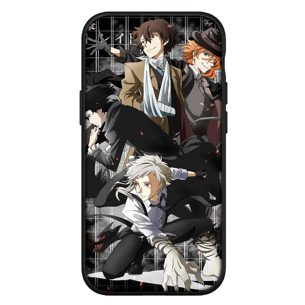 Cover for iPhone 17 16 15 Xiaomi Poco Redmi Note 14 13 12 11 Pro Max 9 16e Samsung Galaxy S25 S24 S23 OPPO Huawei Cartoon Bungou Stray Dogs Phone Case