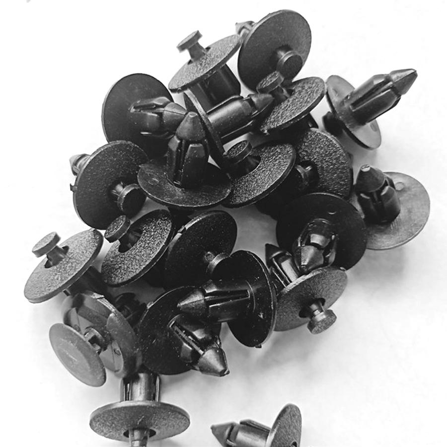 80PC Universal Motorcycle ATV Bike Fairing Bodywork Fastners Push Pry Rivets Kit