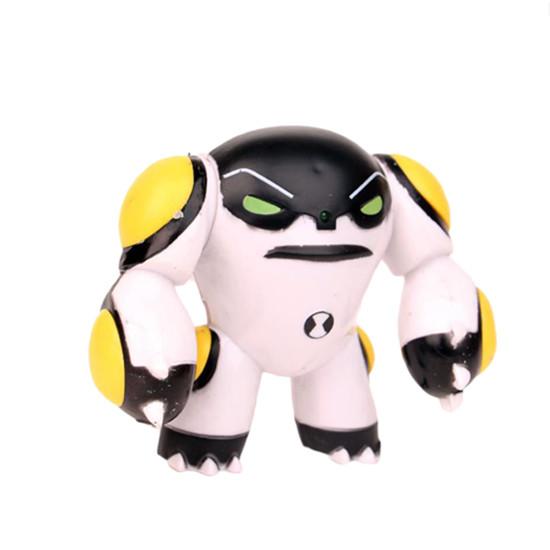 1 ks Kreslený Ben 10 Omnitrix Alien Force Akční figurky Šedá hmota Čtyřruký Diamantová hlava PVC Modelová sbírka Dětský dárek Hračka
