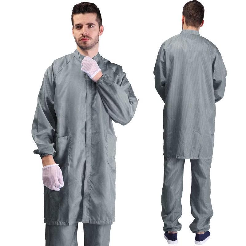 DAXTE Stand Collar Cleanroom Workwear