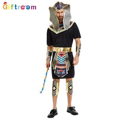 Halloween Ancient Pharaoh Costume King Costume Performance Costume Ancient Costume