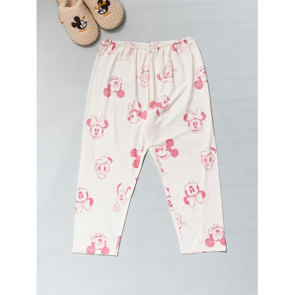 

Daiso Disney Mickey Friends Kids Homewear BottoMS Pink M