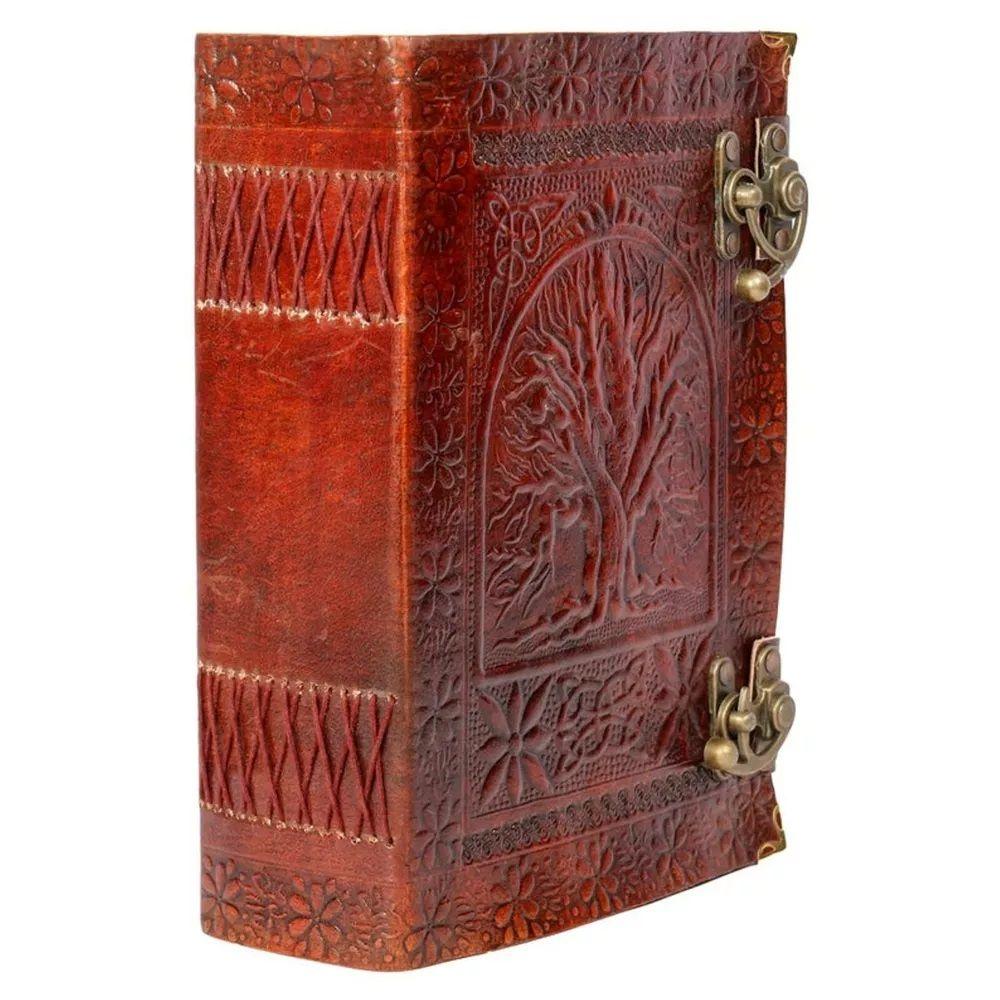 600 Pages Large Tree of Life Leather Journal, Diary Notebook Handmade Book
