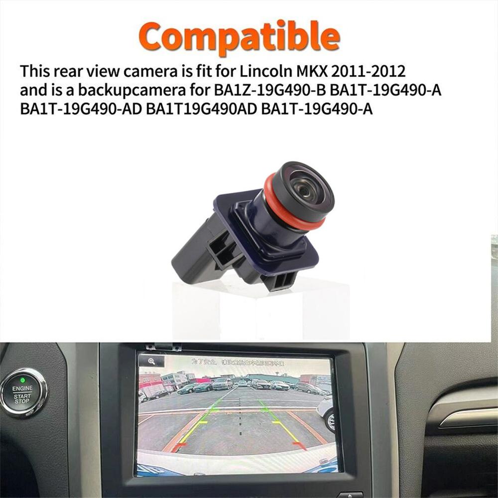 Car Rear View Back Up Camera Fit For Lincoln MKX 2011-12 Replaces BA1Z-19G490-B