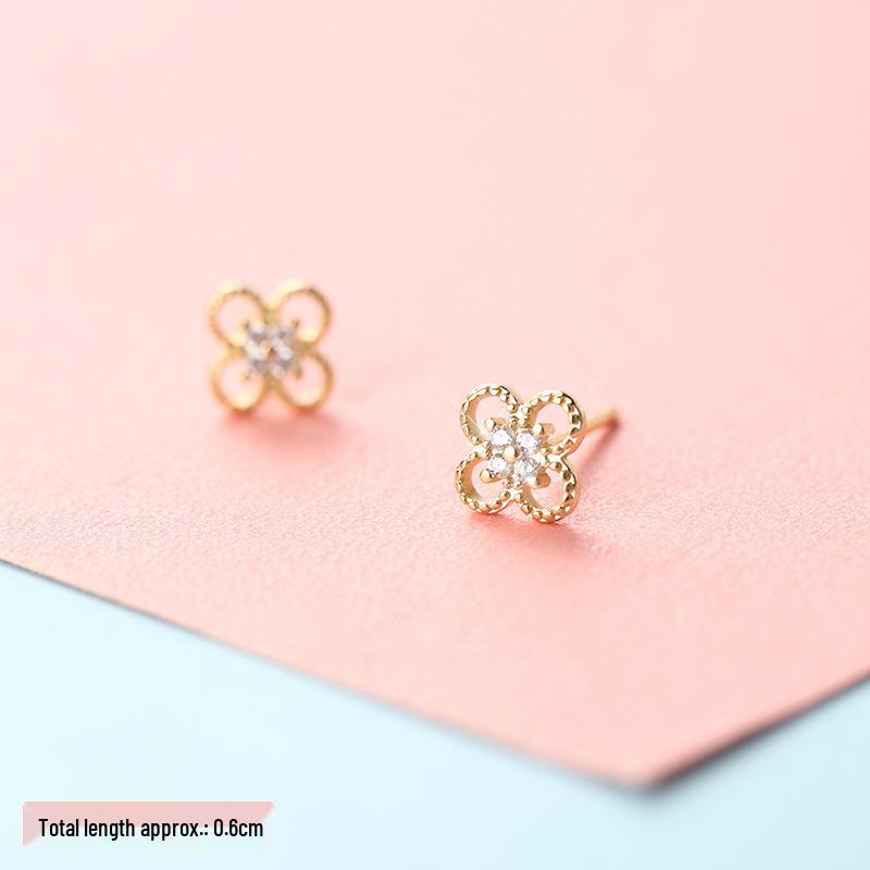 Women's Gold & Silver Earrings: Simple Ear Studs & Celeb-Inspired Dongdaemun Style