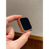 1 Stück Bling Glitzer Strass Dekoratives Hohl-Schutzgehäuse Kompatibel Mit Apple Watch 38/40/41/42/44/45/46/49mm, Kompatibel Mit Serie