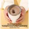 Rechargeable Self Stirring Mug - Magnetic Electric Auto Mixing Stainless Steel Cup for Coffee/Tea/ Milk, Electric Mixing Cup