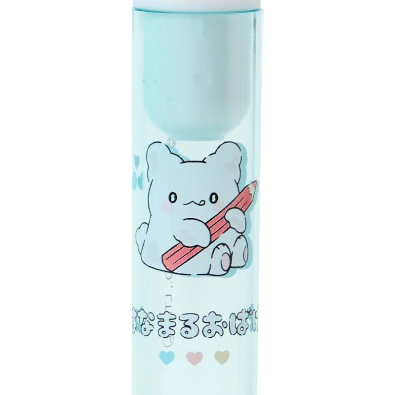 Sanrio HANAMARUOBAKE Milk bottle shaped Tooth Brush Set Blue Japan NEW