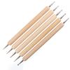 Wooden Dotting Tools Set for Pottery & Clay Crafting