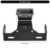 Motorcycle License Plate Bracket Taillight Mount Support with LED Light Number Plate Frame Holder for Z900 2017-2023