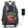 Ronaldo Printed Campus School Bag Student Large Capacity Waterproof Backpack 60105