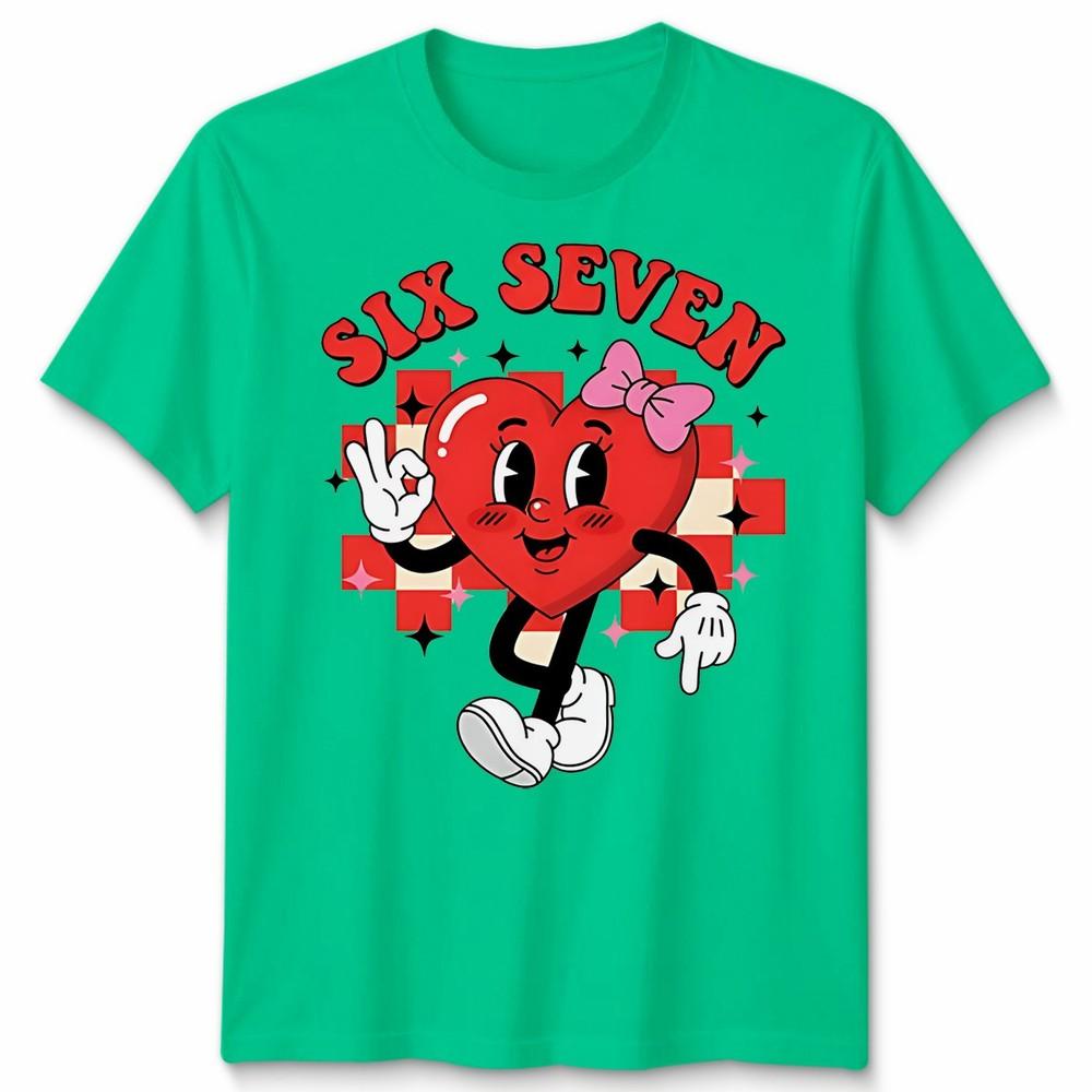 6 7 Meme Shirt Funny Viral Unisexs Unisexs Tshirt 67 Sarcastic Six Seven Unisex Gift S