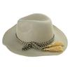 Klassisk Unisex Hatt Cowboyhatt för Resor för Utomhussammankomster Semester