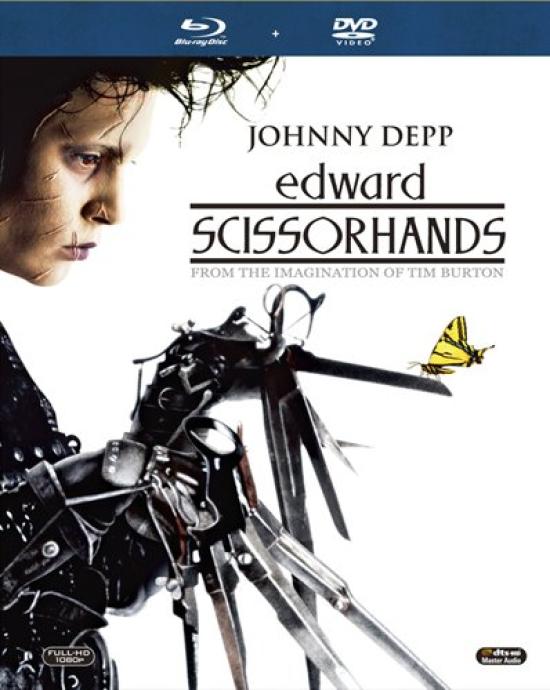 Cinema Edward Scissorhands Press Limited [Collector's Book] (First Edition) [Blu-ray]
