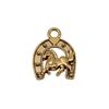 Vintage Horseshoe Charms Alloy Metal Pendants For DIY Jewelry Lucky Themed Accessories