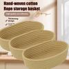 Nordic Cotton Rope Woven Storage Baskets Organize Boxs Desktop Sundries Organize Basket Sundries Key Cosmetics Storage