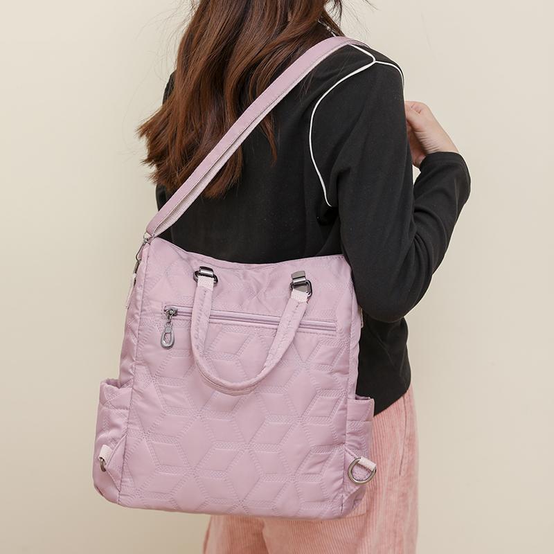 Rucsac multifuncțional pentru femei, geantă de umăr din piele moale